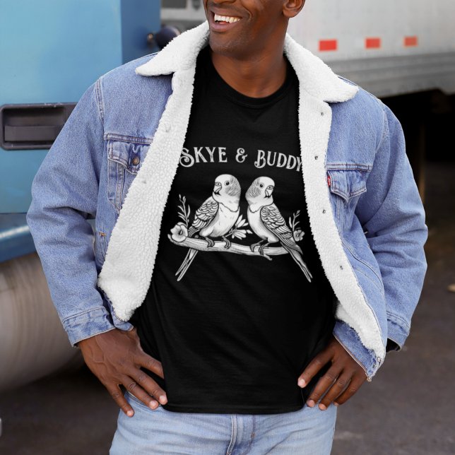 Personalized Budgie Name Shirt | Custom Bird Lover (Creator Uploaded)