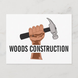Personalized Builder/Construction Postcard