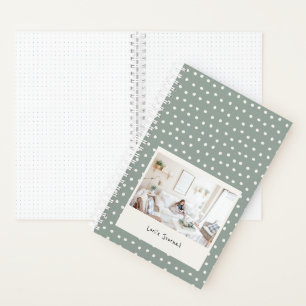 Personalized Bullet Photo Cover Notebook