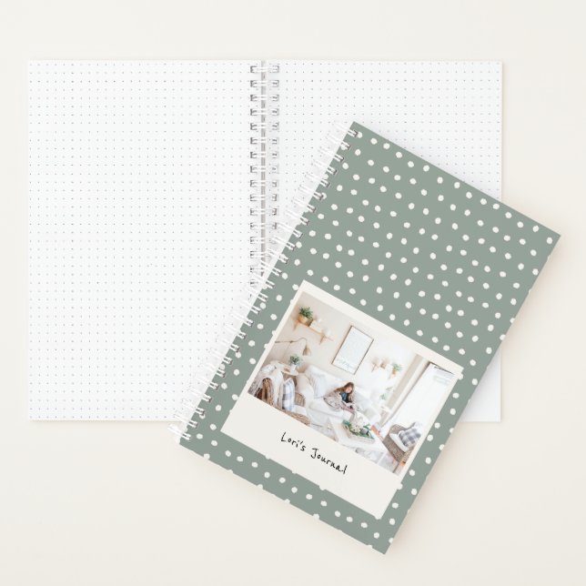 Personalized Bullet Photo Cover Notebook (Inside)