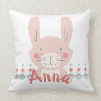 Personalized Bunny Rabbit Pillow