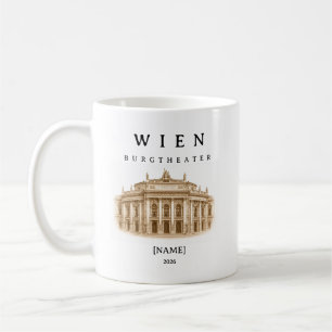 Personalized Burgtheater Mug Name & Year