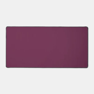 Personalized Burgundy Desk Mat for Home or Office
