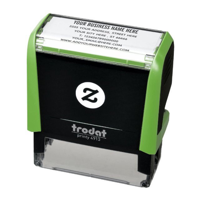 Personalized Business Address Professional Stamp (Product)