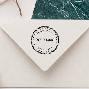 Personalized Business Branding Seal Custom Logo Rubber Stamp