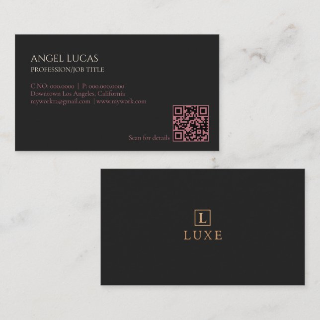 Personalized Business Card (Front/Back)