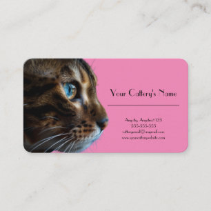 Personalized Business Card For Cattery