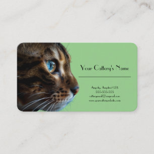 Personalized Business Card For Cattery