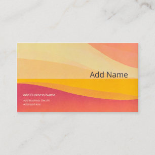 Personalized Business Card Template