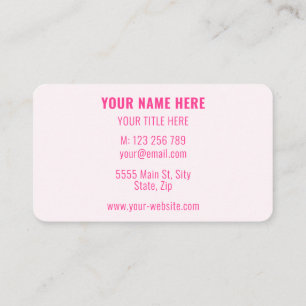 Personalized Business Card with Couple Love