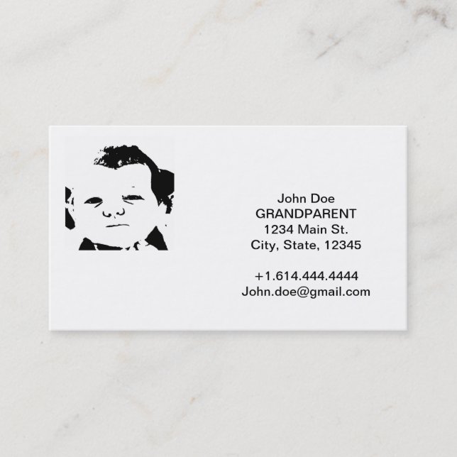 Personalized Business Cards (Front)