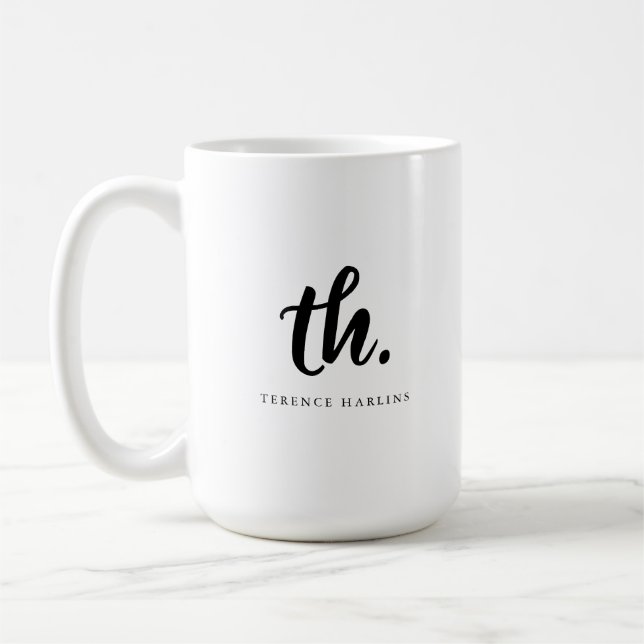 Personalized Business Coffee Mug (Left)
