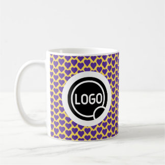 Personalized business coffee mug