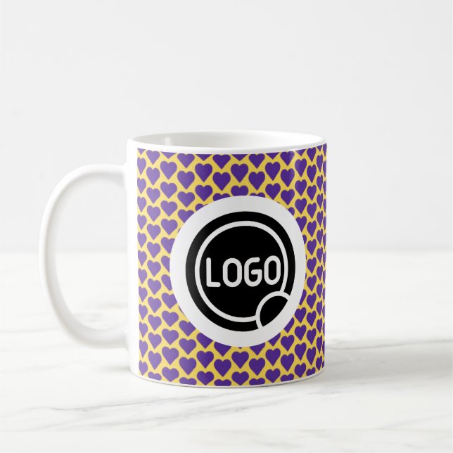 Personalized business coffee  mug (Left)