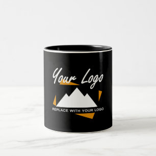 Personalized Business Design Company Professional Two-Tone Coffee Mug