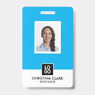 Personalized Business ID Employee Card Custom Badge