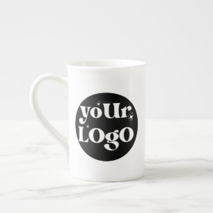 Personalized Business Logo Branded Bone China Mug