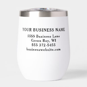 Personalized Business Logo Name Address Website