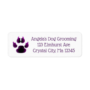 Personalized Business Logo Return Mailing Label