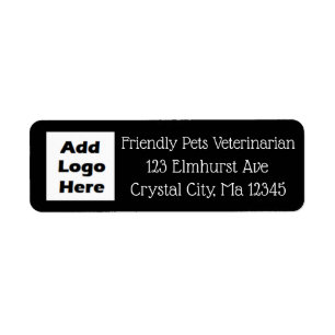 Personalized Business Logo Return Mailing Label