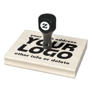 Personalized Business Logo Rubber Stamp