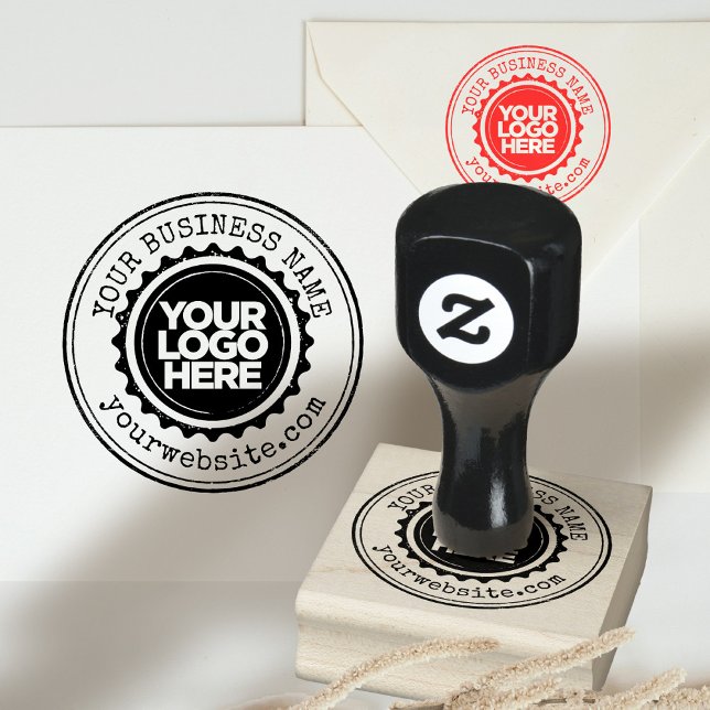 Personalized Business Logo Rubber Stamp (Creator Uploaded)
