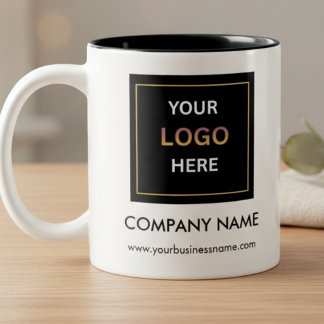 Personalized Business Logo Two-Tone Two-Tone Coffee Mug