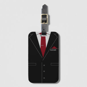 Personalized Business Luggage Tag Custom Name Text