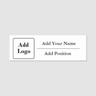 Personalized Business Name Tag