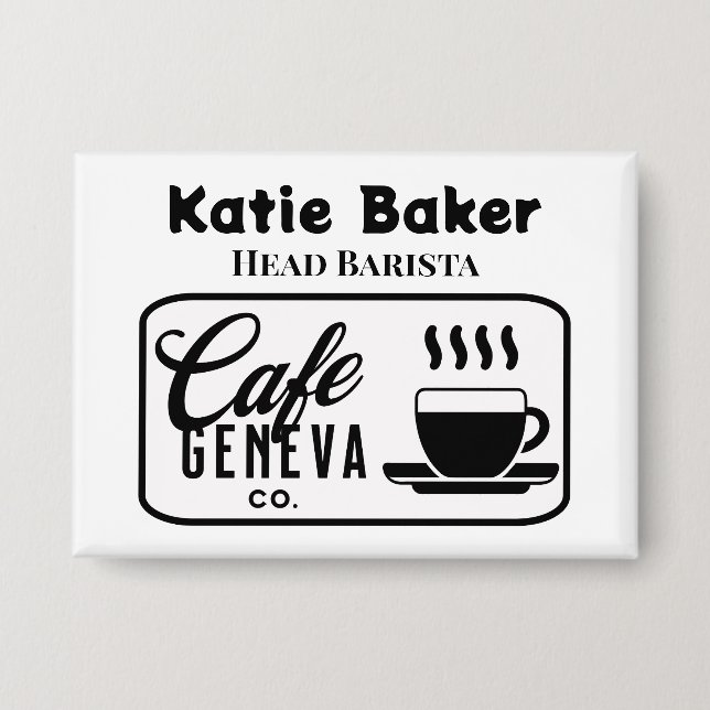 Personalized Business Name Tag (Front)