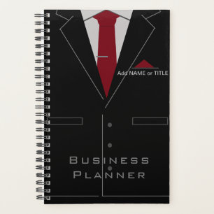 Personalized Business Planner Custom Name Text