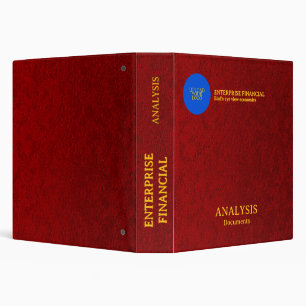 Personalized Business Presentation Folder Binder