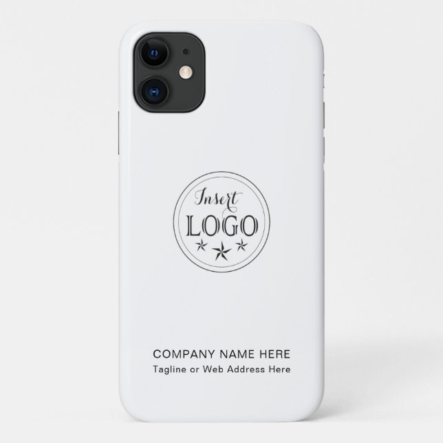 Personalized Business Profile Case-Mate iPhone Case (Back)