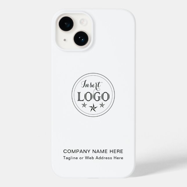 Personalized Business Profile Case-Mate iPhone Case (Back)