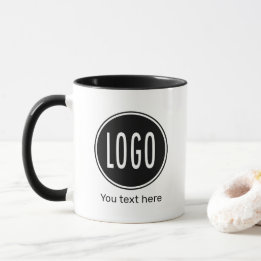 Personalized Business Promotional Logo, qr code Mug