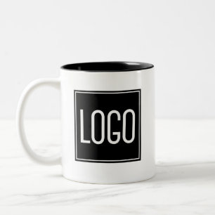 Personalized Business Promotional Logo Two-Tone Coffee Mug