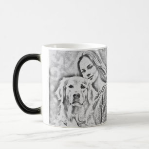 Personalized Business Promotional Logo Two-Tone Magic Mug