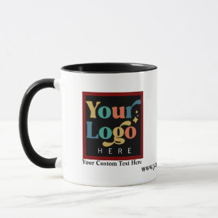 Personalized Business Promotional Logo Two-Tone Mug
