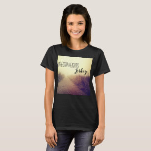 Personalized Business T-Shirt Sunrise Pathway Walk