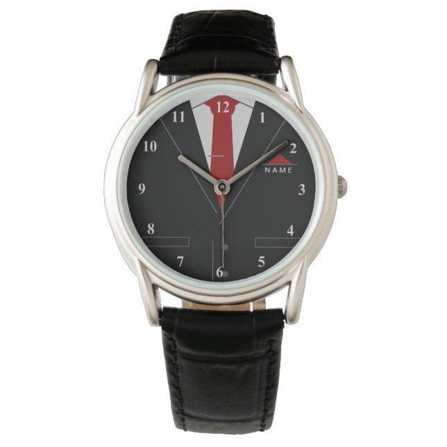 Personalized Business Watch with Custom Name (Front)