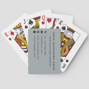 Personalized Business Your Design Playing Cards