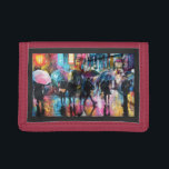 Personalized Busy Streets Trifold Wallet<br><div class="desc">Personalized Busy Streets Trifold Wallet</div>