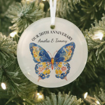 Personalized Butterfly Anniversary