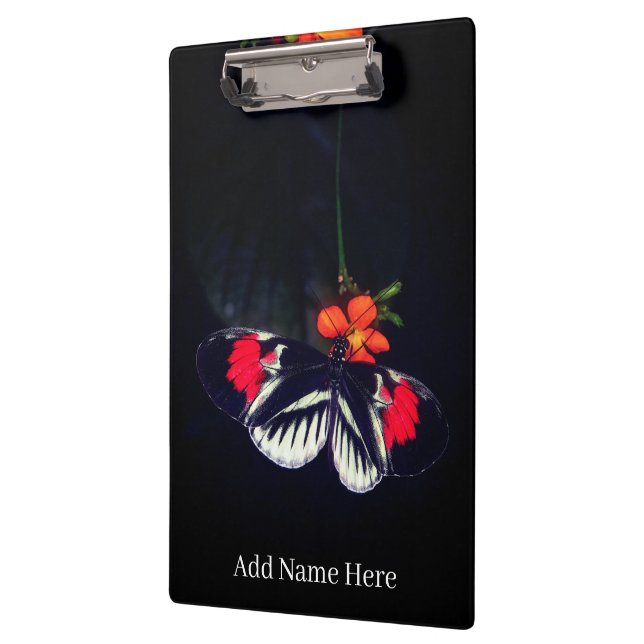 Personalized Butterfly Clipboard (Left)