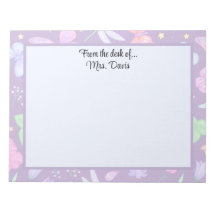 Personalized butterfly dragonfly flower elegant