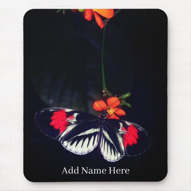 Personalized Butterfly  Mouse Pad (Front)