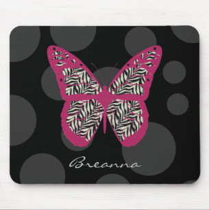 Personalized Butterfly Mousepad