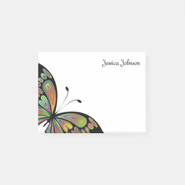 Personalized Butterfly notepad (Front)