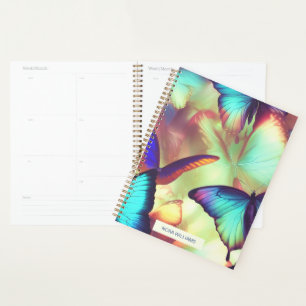 Personalized Butterfly Planner