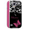 Personalized Butterfly Swirls Cranberry Pink